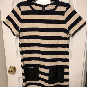 J Crew Shift Dress -  Navy
